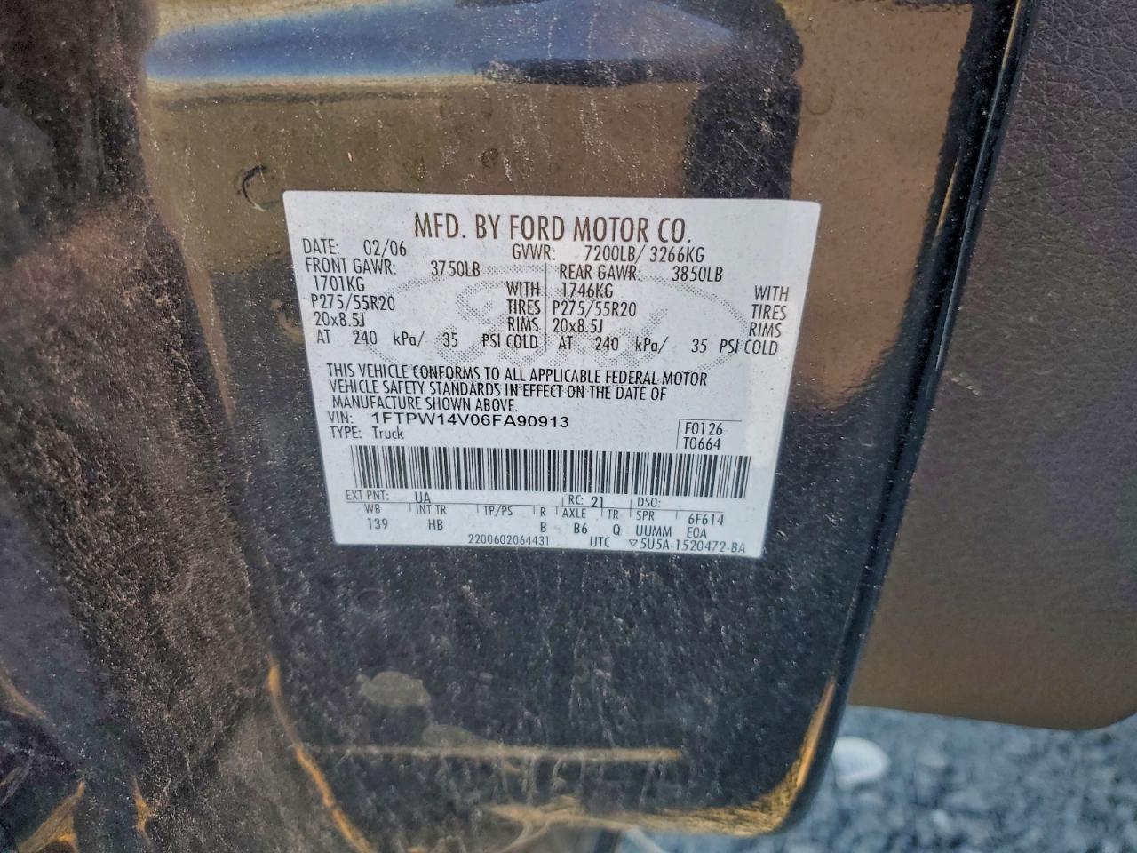 2006 Ford F-150 Supercrew