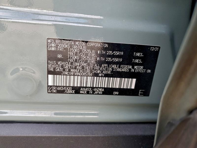 2022 Toyota Rav4 xle Premium