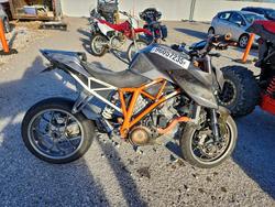 Salvage motorcycles for sale at Bridgeton, MO auction: 2015 KTM 1290 Super Duke R