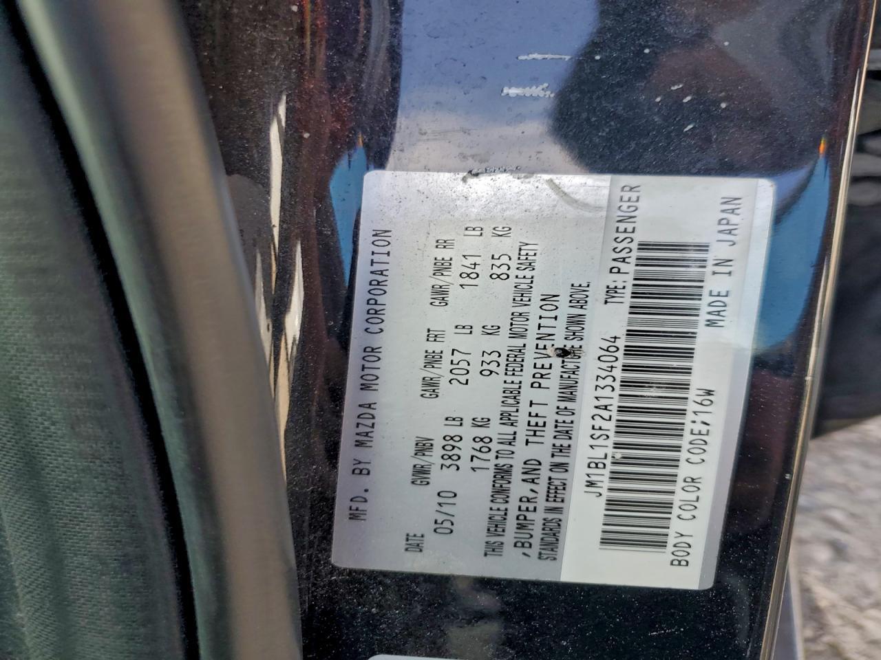 2010 Mazda 3 I