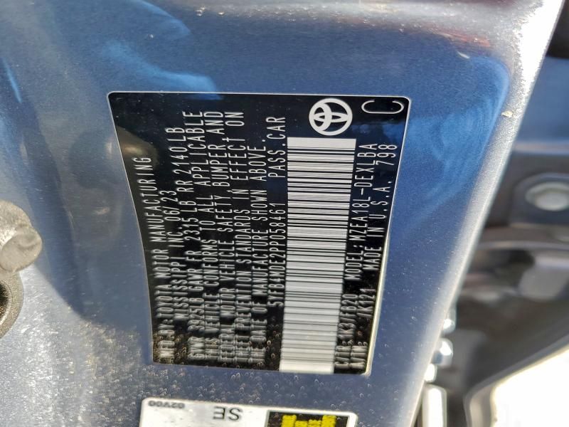 2023 Toyota Corolla le