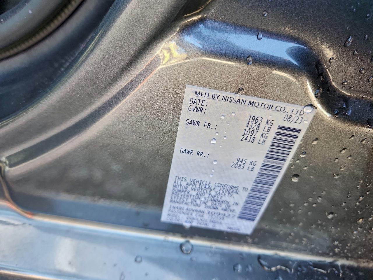 2024 Nissan Altima sv