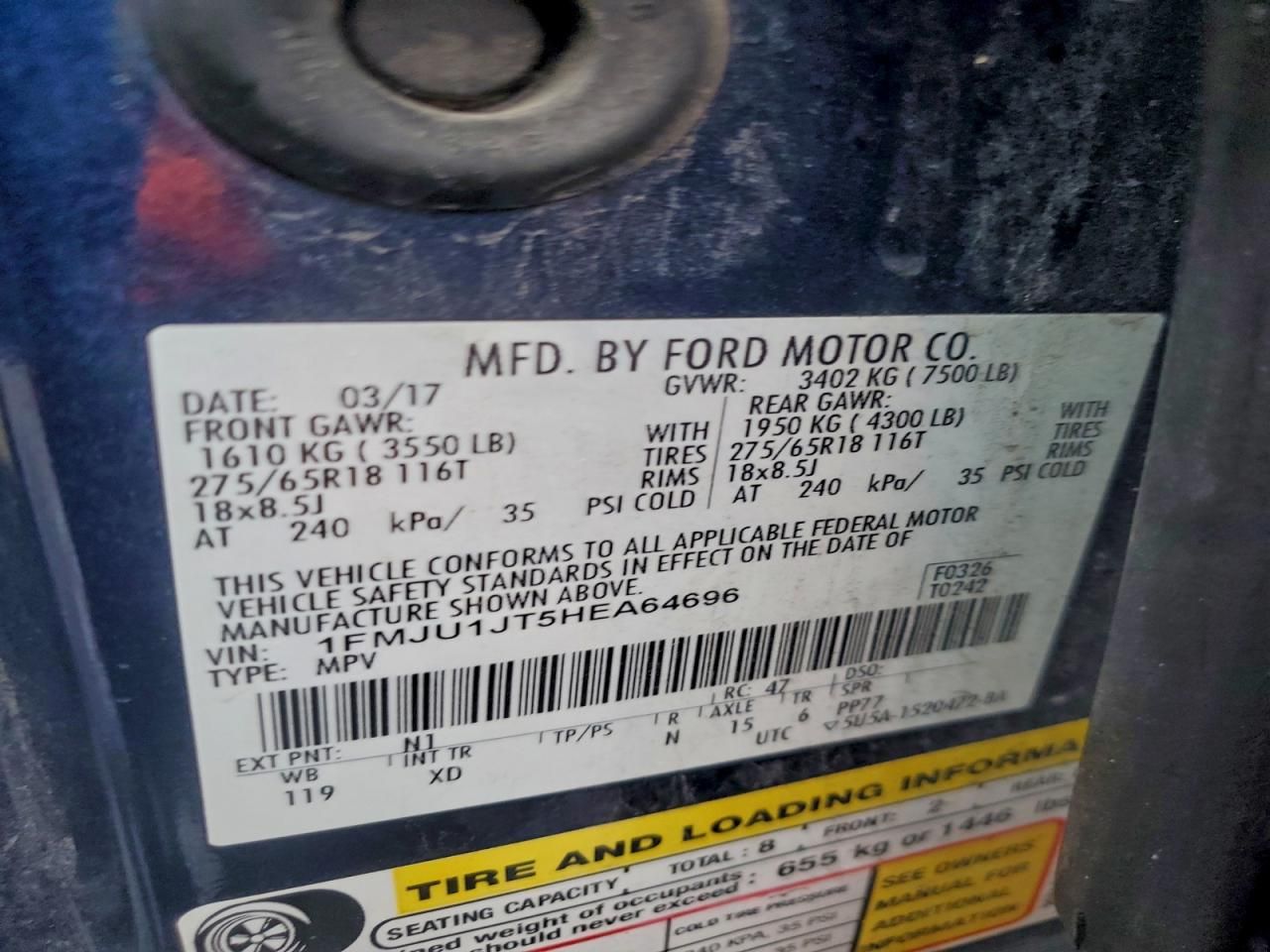 2017 Ford Expedition xlt