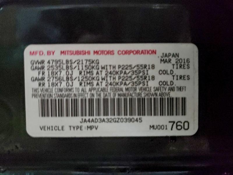 2016 Mitsubishi Outlander se