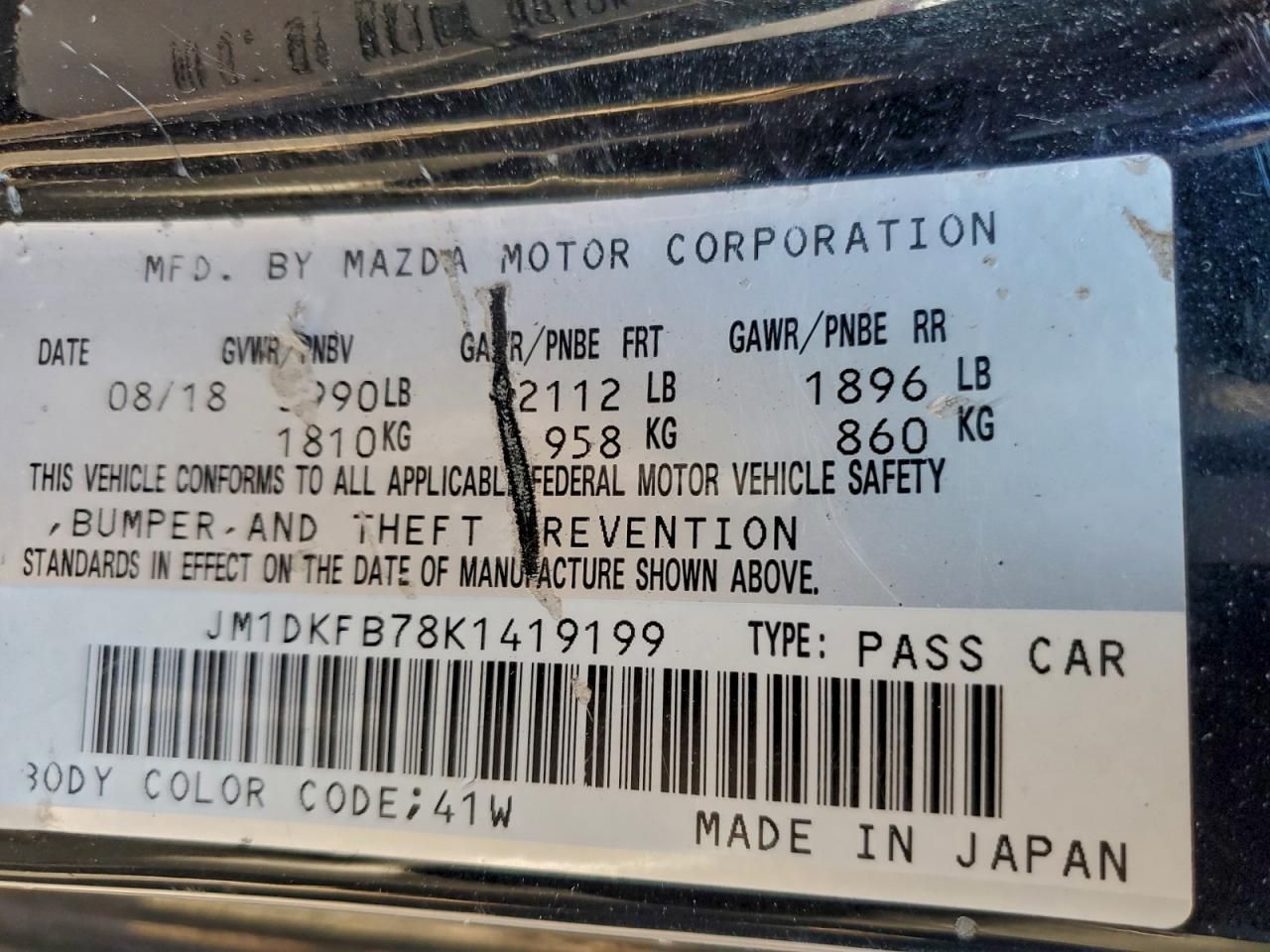 2019 Mazda Cx-3 Sport