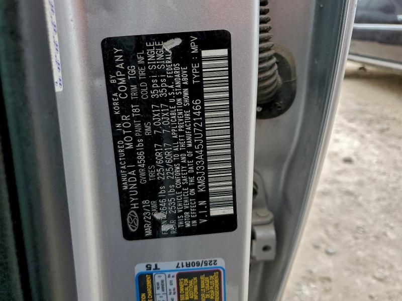 2018 Hyundai Tucson sel