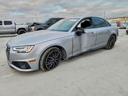 Salvage cars for sale from Copart Haslet, TX: 2019 Audi A4 Premium Plus