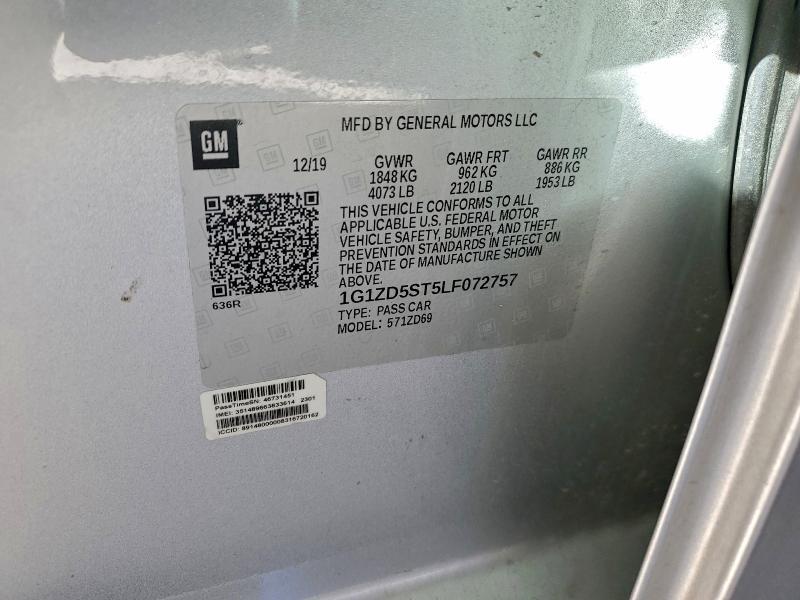 2020 Chevrolet Malibu lt