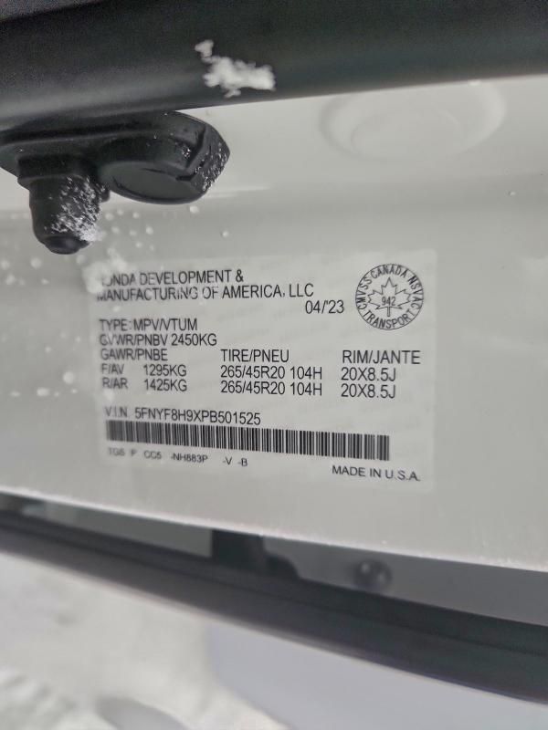 2023 Honda Passport Touring