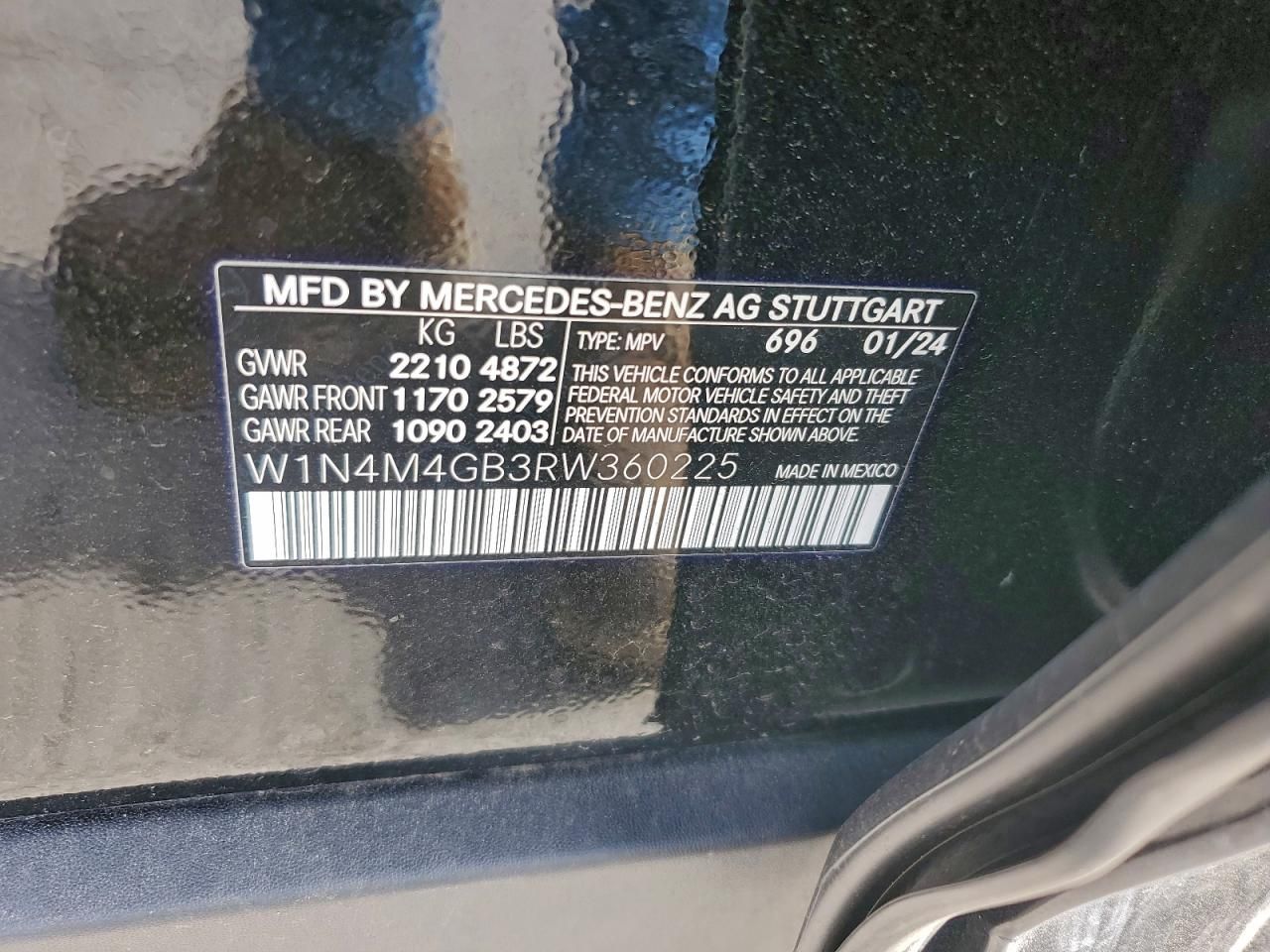 2024 Mercedes-Benz Glb 250