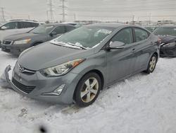 Salvage cars for sale from Copart Elgin, IL: 2016 Hyundai Elantra se