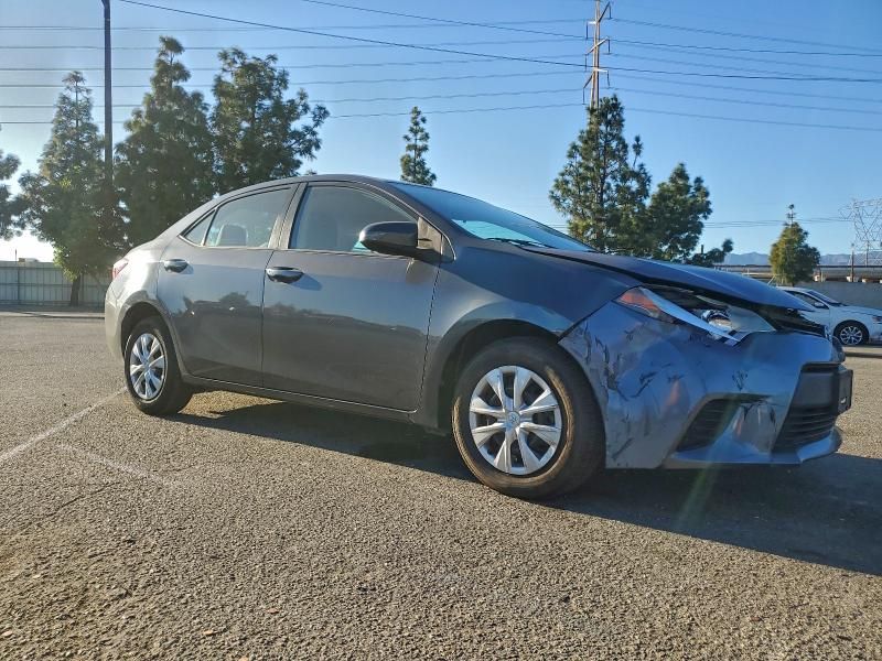 2016 Toyota Corolla l