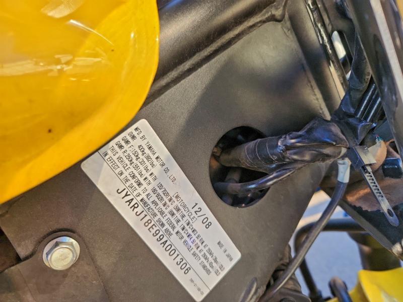2009 Yamaha FZ6 R