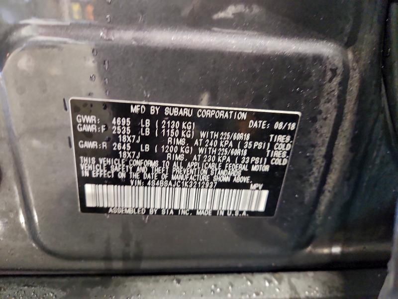 2019 Subaru Outback 2.5i Limited