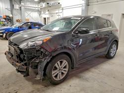 KIA salvage cars for sale: 2017 KIA Sportage lx