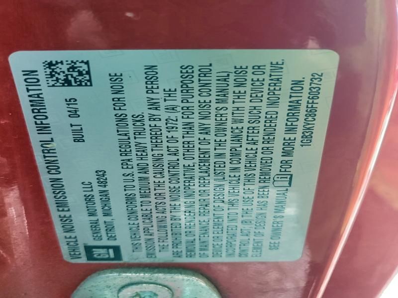 2015 Chevrolet Silverado K3500