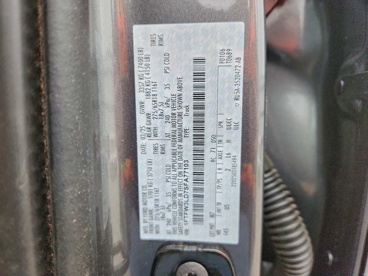 2025 Ford F150 xlt