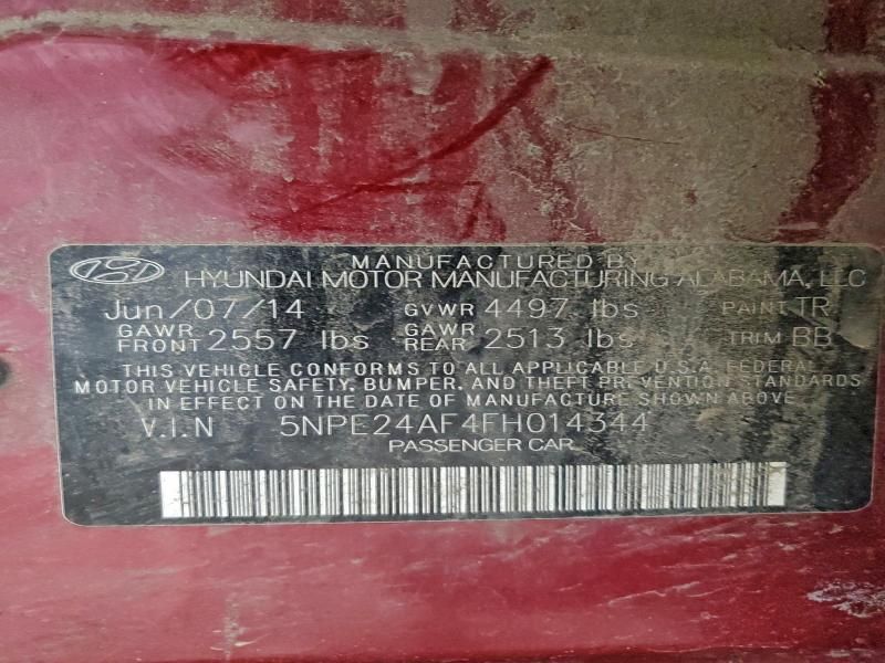 2015 Hyundai Sonata se