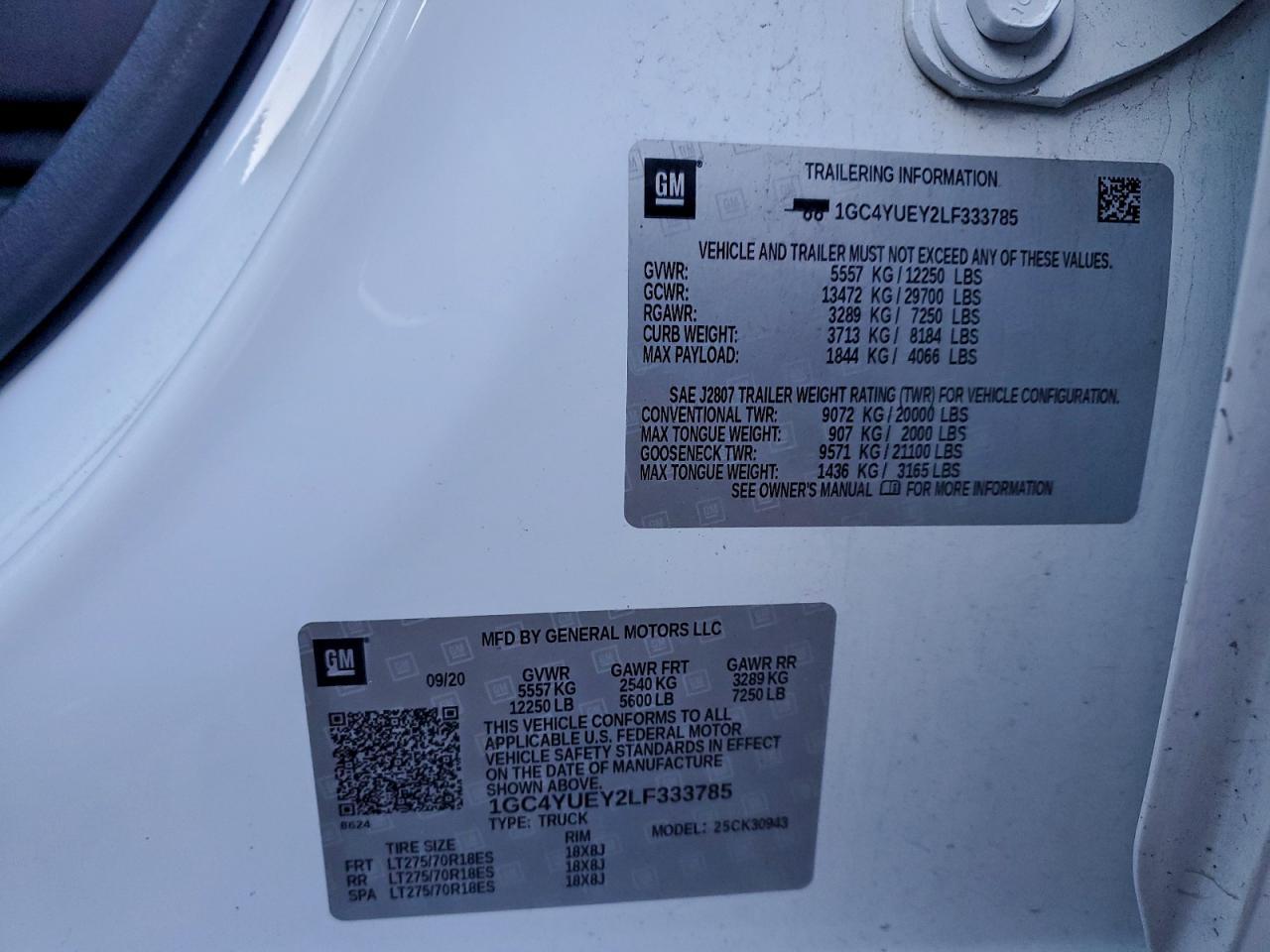 2020 Chevrolet Silverado K3500 LTZ