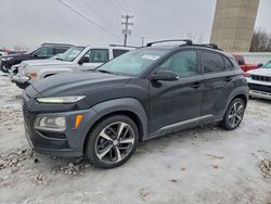 Hyundai salvage cars for sale: 2021 Hyundai Kona Limited