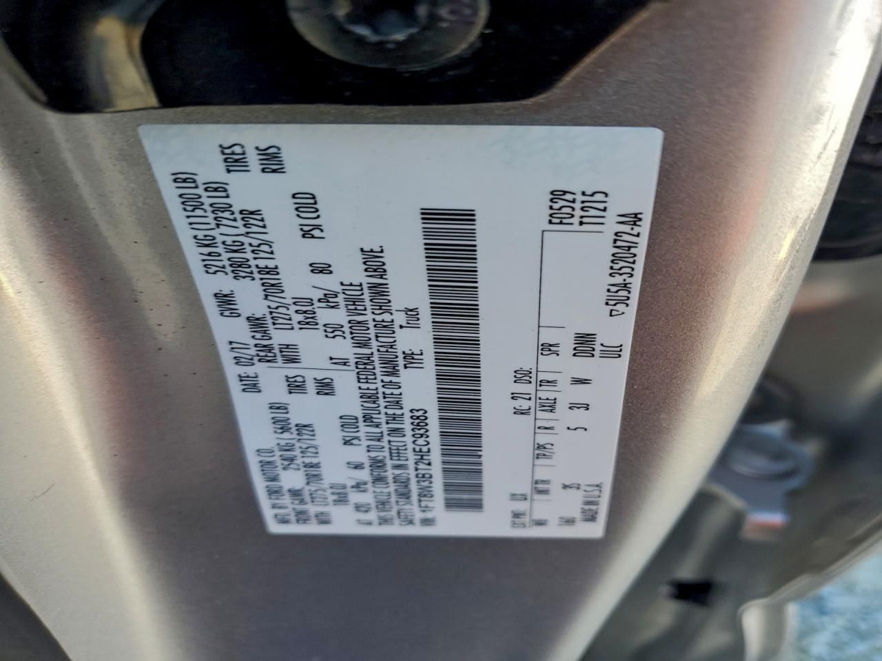 2017 Ford F350 Super Duty