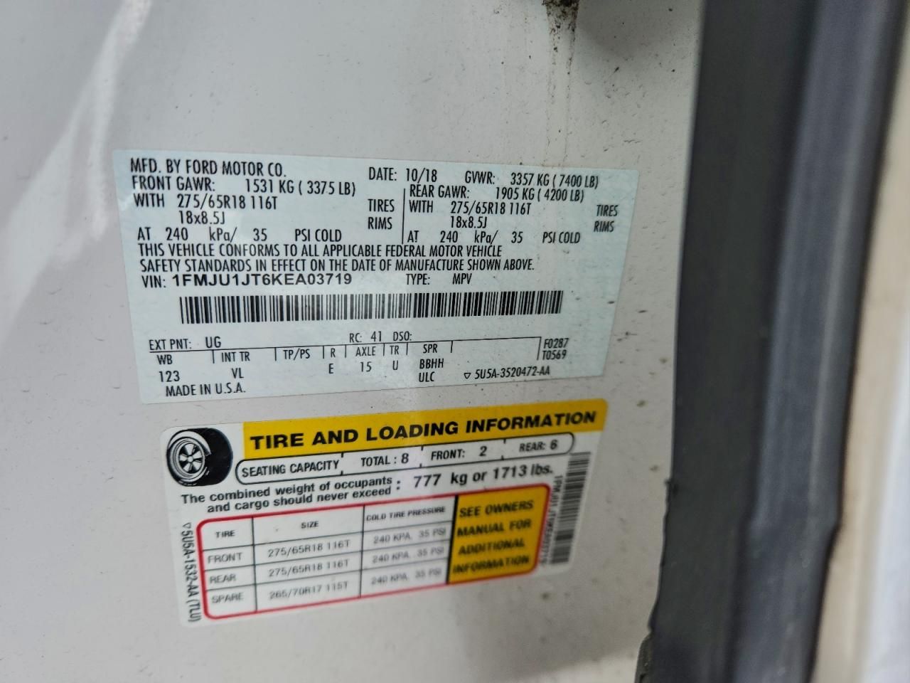 2019 Ford Expedition xlt