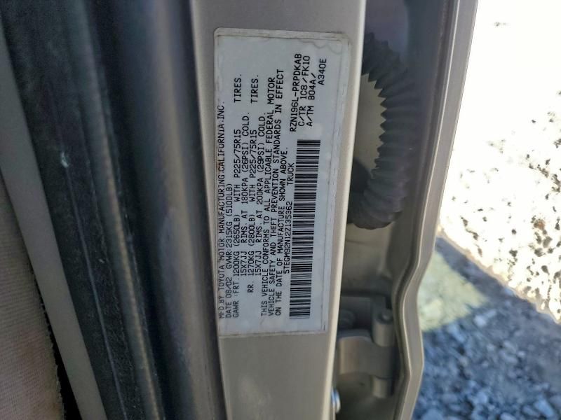 2002 Toyota Tacoma Double cab Prerunner