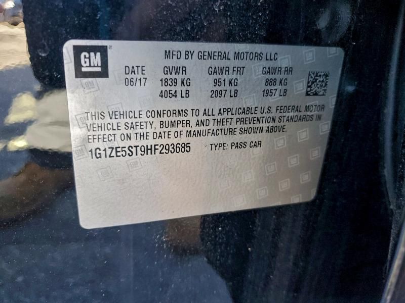 2017 Chevrolet Malibu lt