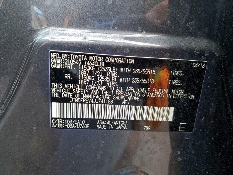 2018 Toyota Rav4 Limited