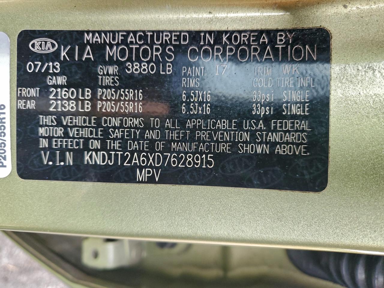2013 KIA Soul +
