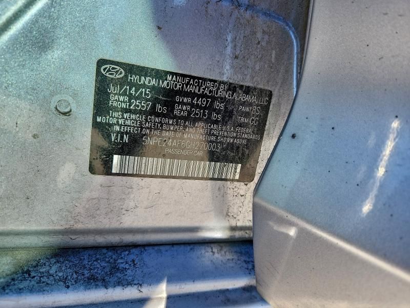 2016 Hyundai Sonata se