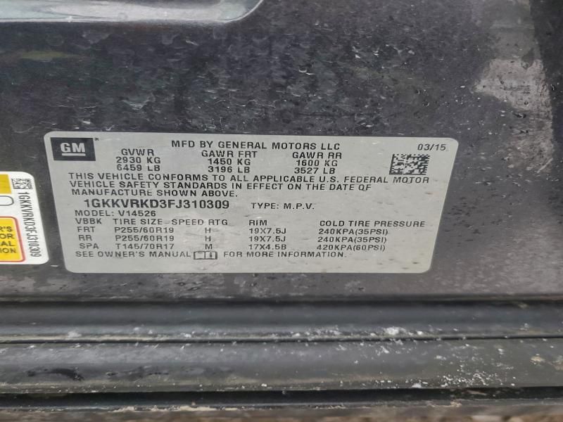 2015 GMC Acadia Slt-1