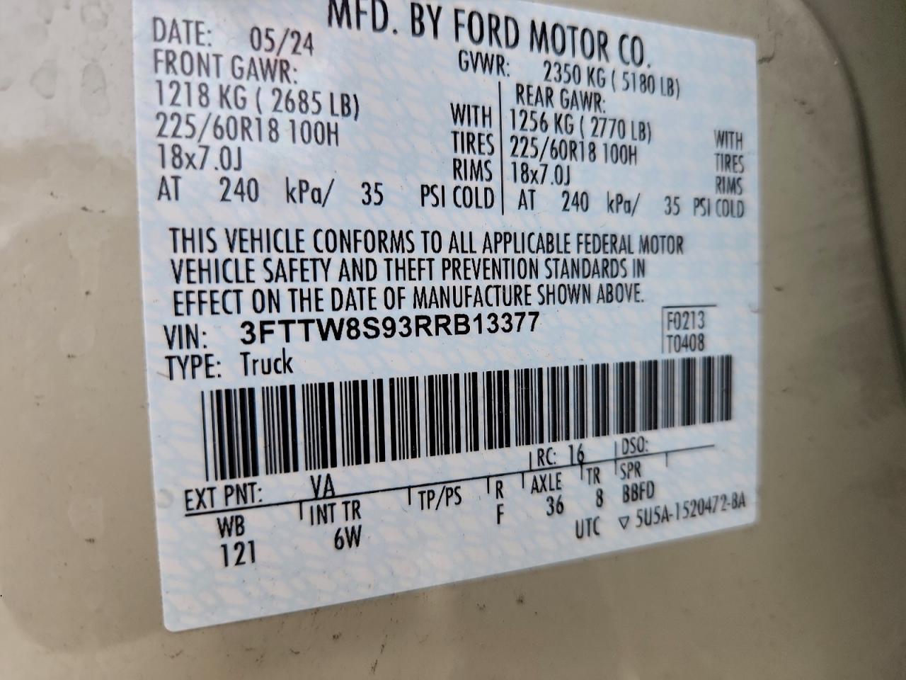 2024 Ford Maverick Lariat