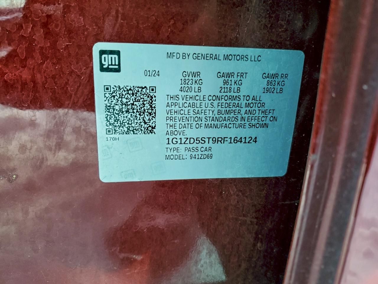 2024 Chevrolet Malibu lt