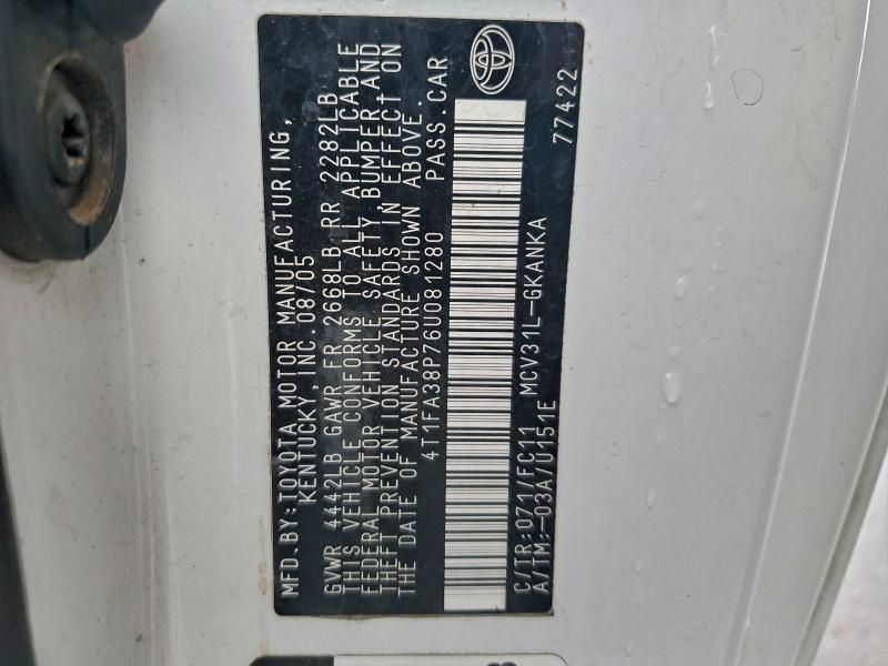 2006 Toyota Camry Solara se V6