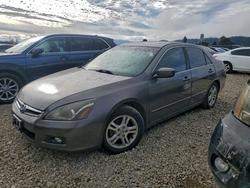 Honda salvage cars for sale: 2007 Honda Accord ex