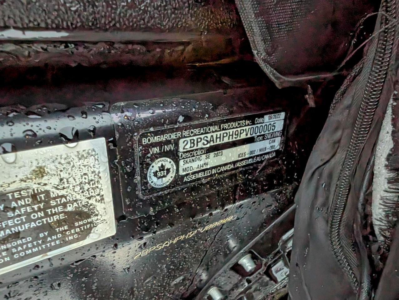 2023 Skidoo Skandic LE 900 ACE