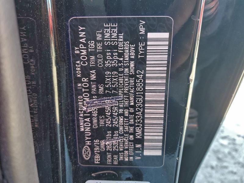 2016 Hyundai Tucson Limited