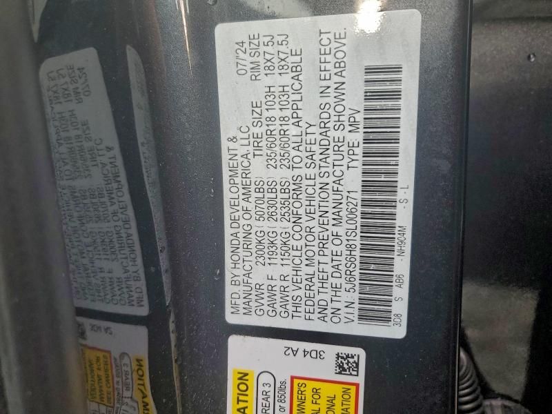 2025 Honda Cr-v Sport-l