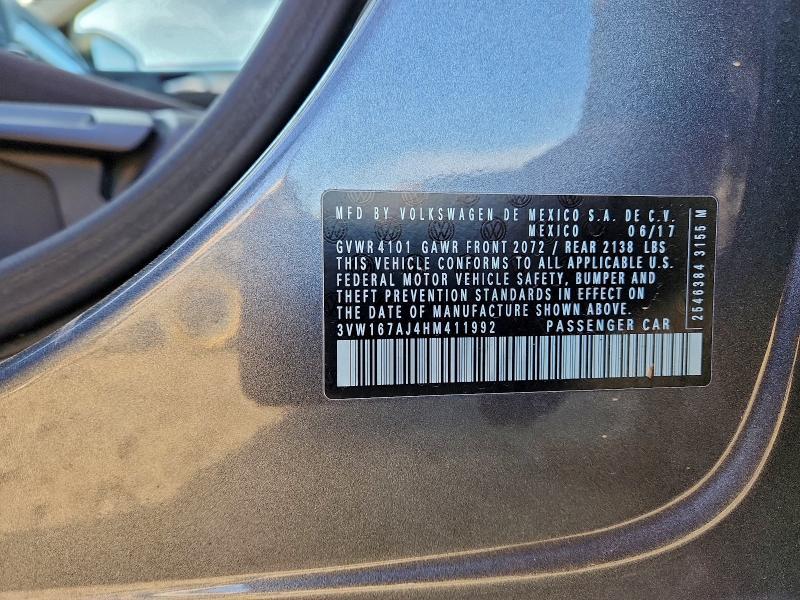 2017 Volkswagen Jetta s