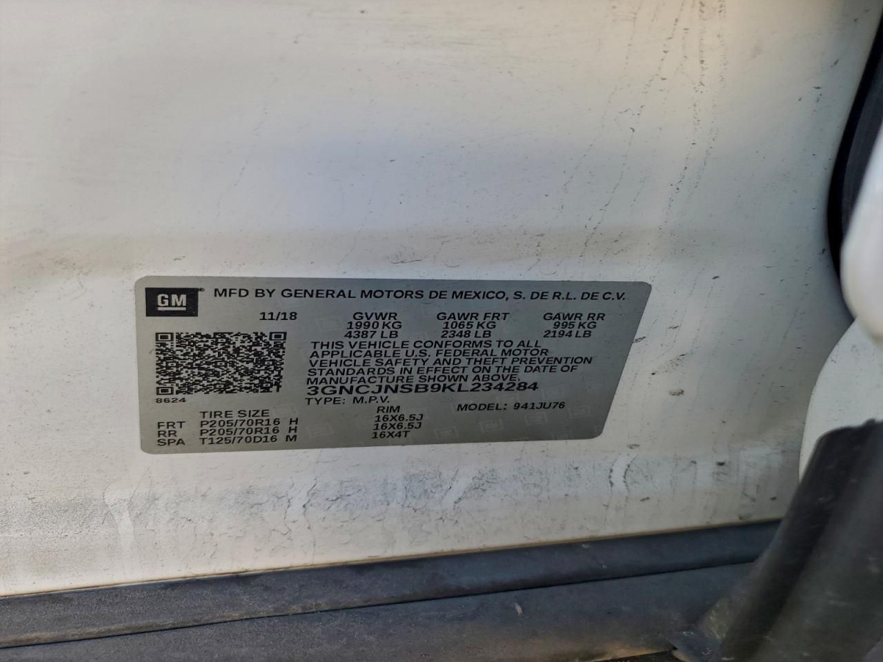 2019 Chevrolet Trax ls