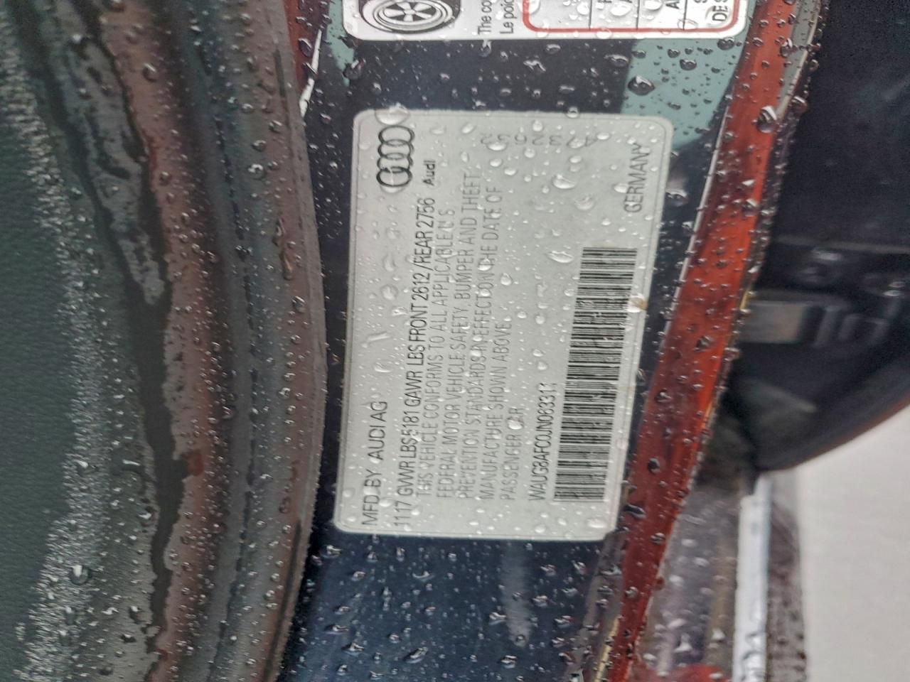 2018 Audi A6 Premium Plus