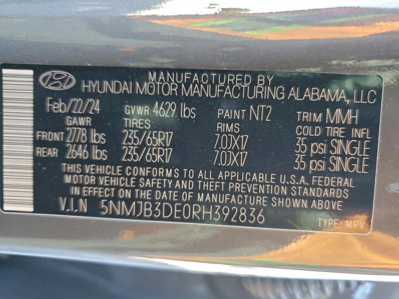 2024 Hyundai Tucson sel