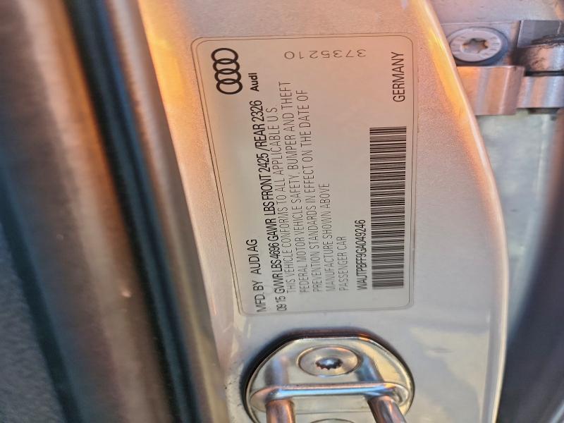 2016 Audi A3 E-tron Premium Plus