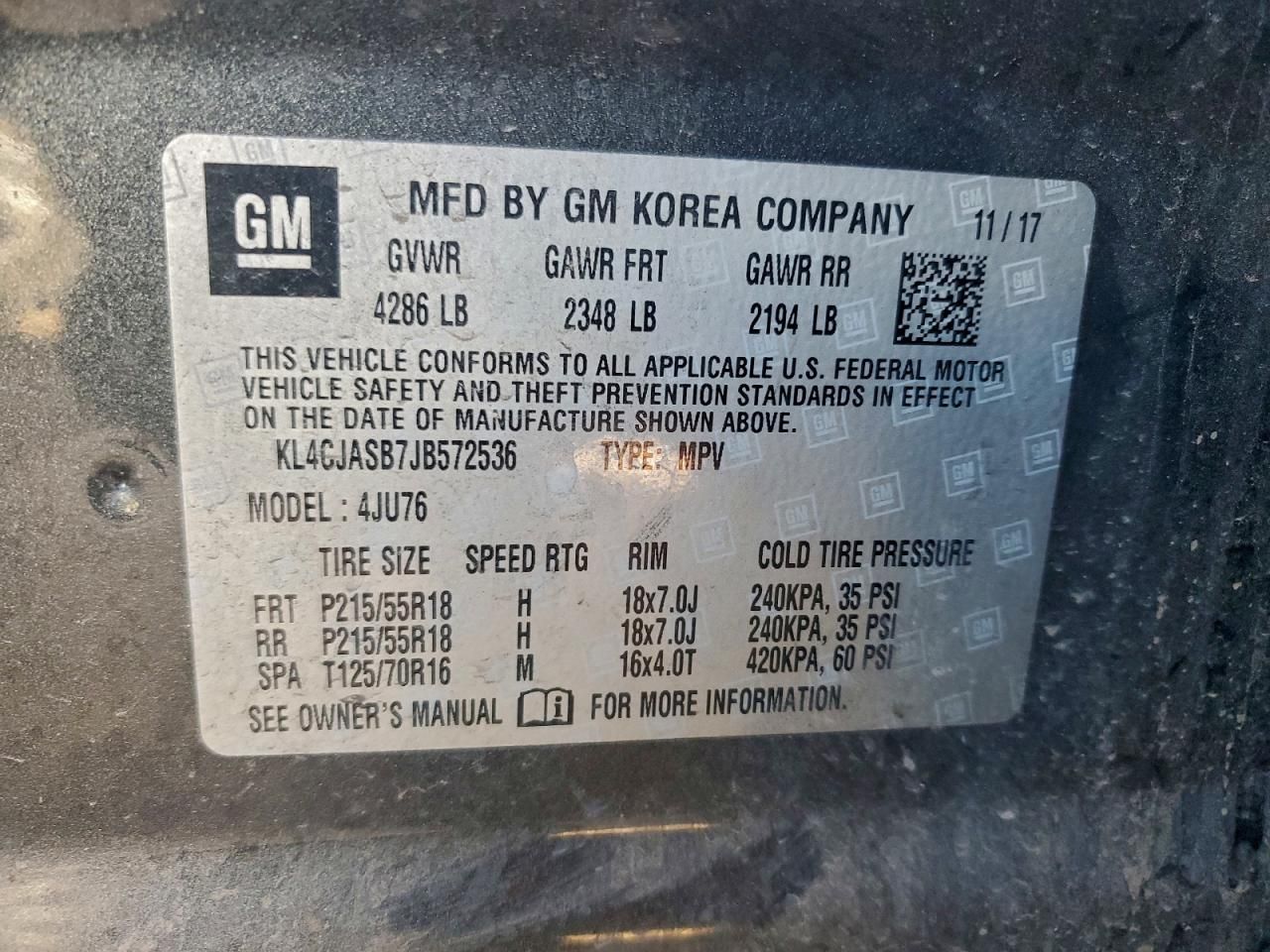 2018 Buick Encore Preferred