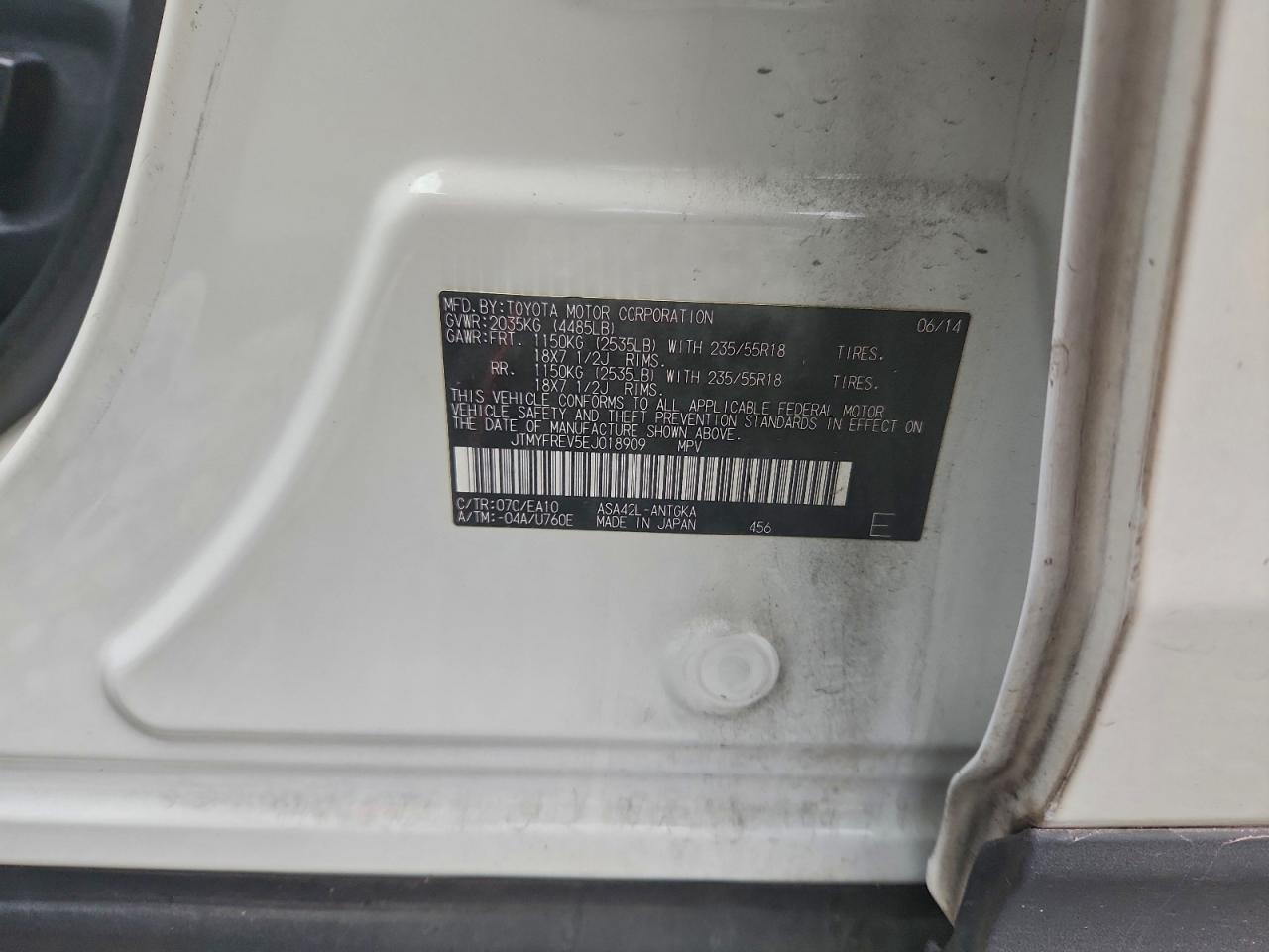 2014 Toyota Rav4 Limited