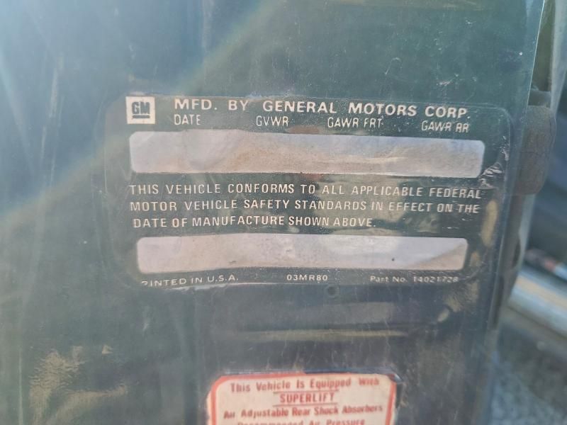 1982 Chevrolet El Camino