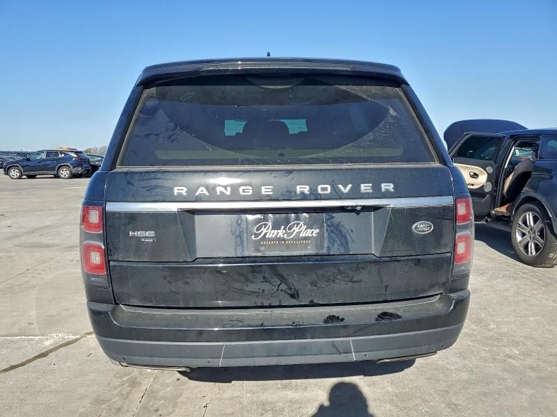2020 Land Rover Range Rover hse