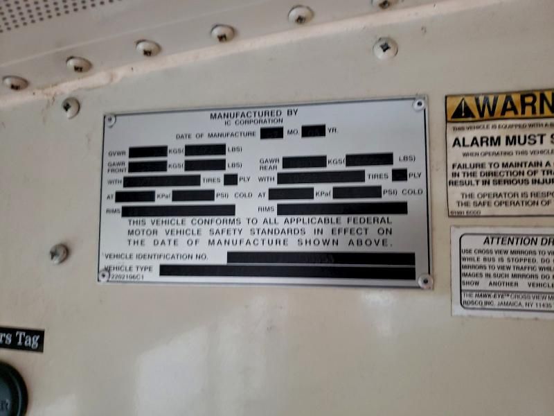 2006 Icrp 2006 IC Corporation CE Series School-School Bus