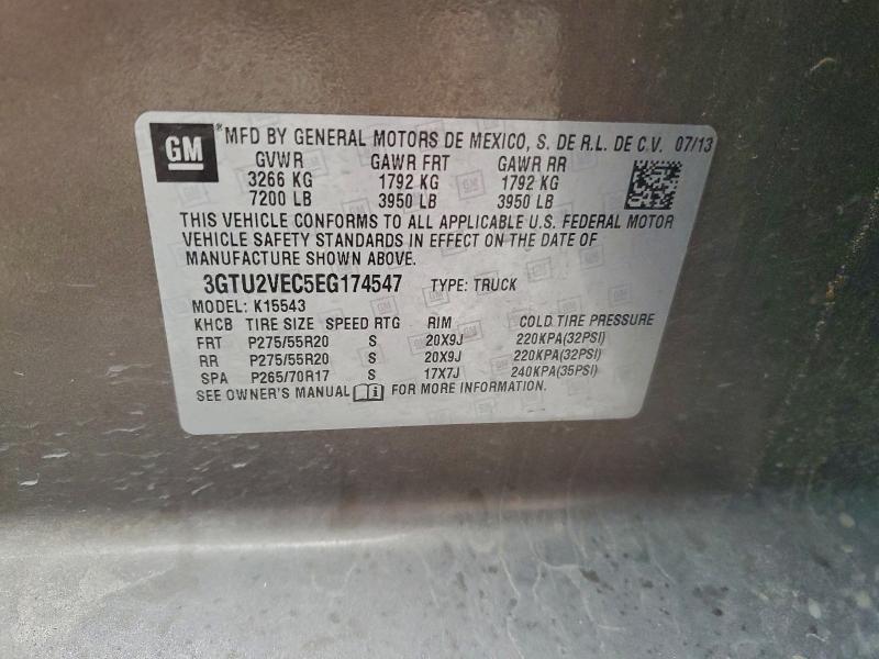 2014 GMC Sierra K1500 slt